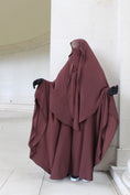 Charger l'image dans la visionneuse de la galerie, Khimar Joumana Soie de Médine
