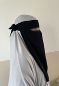 Load image into Gallery viewer, Black Saudi Niqab
