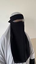 Cargar la imagen en la vista de la galería, Niqab Saoudi noir
