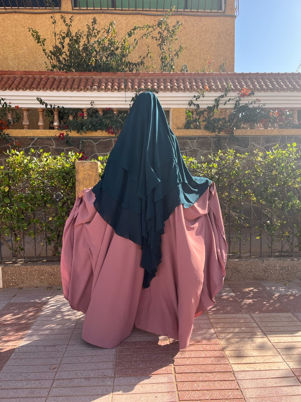 Khimar Tarha 3 spitze Schleier