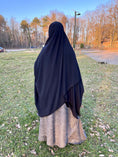 Bild in Galerie-Betrachter laden, Maxi-Hijab zum Binden von Whool Peach
