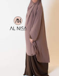 Charger l'image dans la visionneuse de la galerie, Niqab ,Abaya , Khimar , Dubai , Abaya 2021 , Hijab , Saoudienne , Papillon , Farasha , Soie de médine
