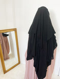 Cargar la imagen en la vista de la galería, Niqab/Sitar 3 voiles 1m50
