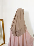 Cargar la imagen en la vista de la galería, Niqab/Sitar 3 voiles 90 cm
