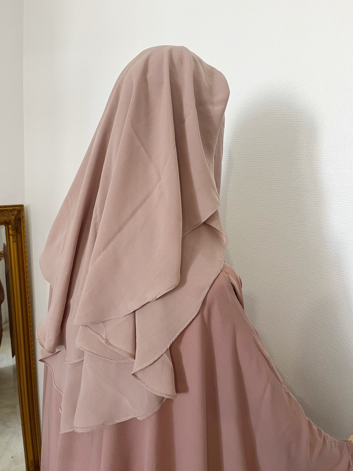 Niqab/Sitar 3 voiles 90 cm