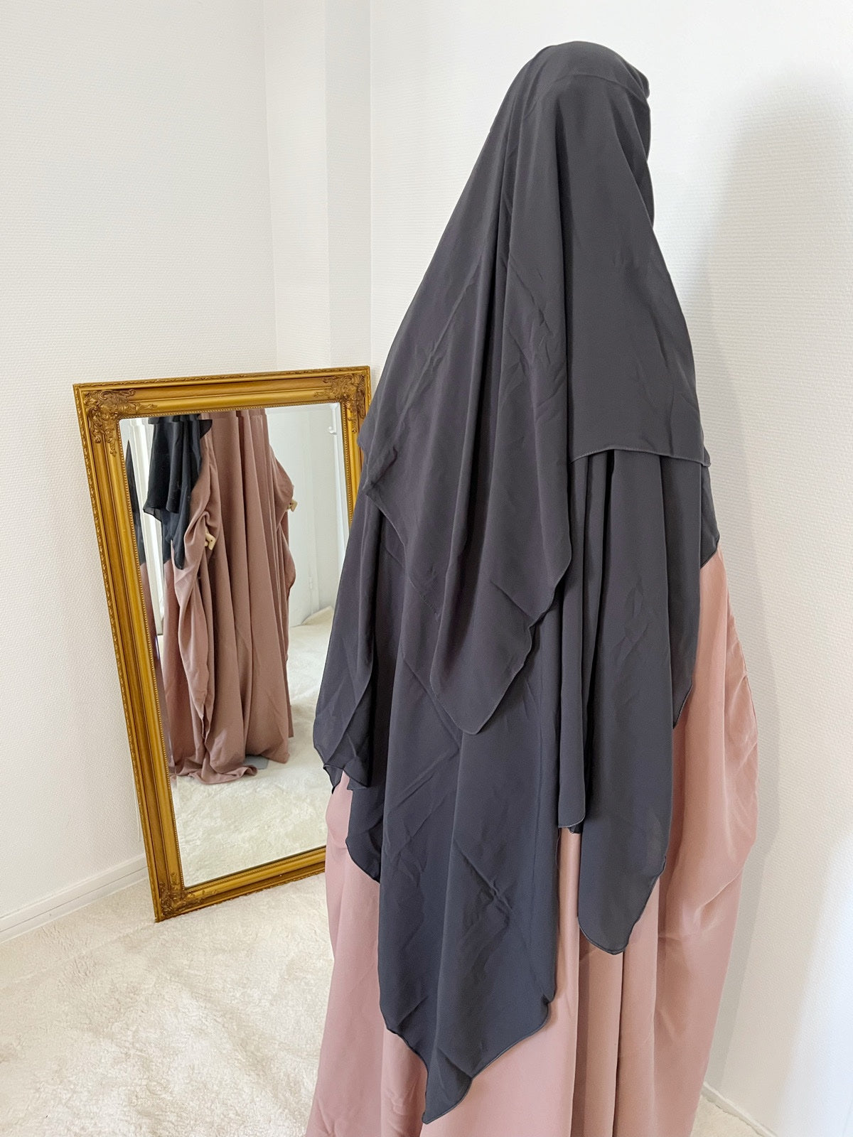 Niqab/Sitar 3 voiles 1m50