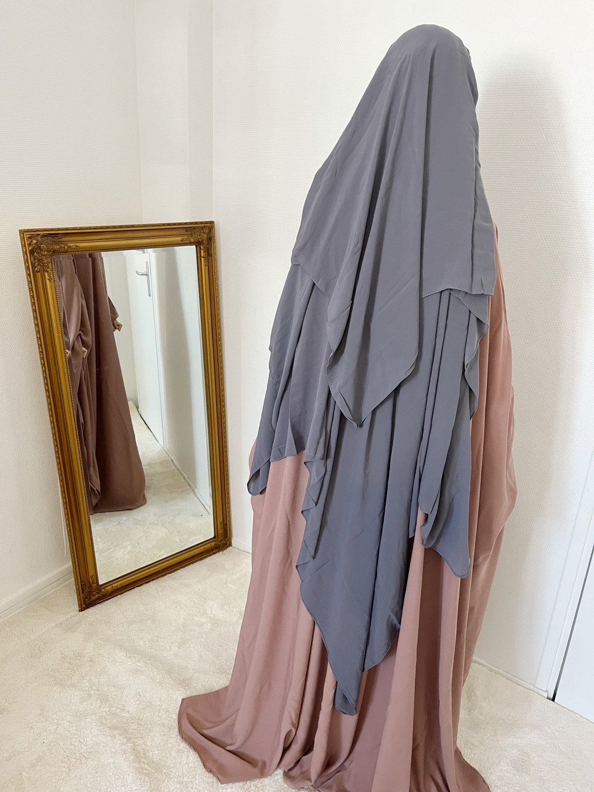 Niqab/Sitar 3 voiles 1m50