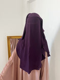 Cargar la imagen en la vista de la galería, Niqab/Sitar 3 voiles 90 cm
