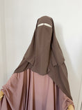 Cargar la imagen en la vista de la galería, Niqab/Sitar 3 voiles 1m50
