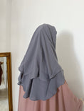 Cargar la imagen en la vista de la galería, Niqab/Sitar 3 voiles 90 cm
