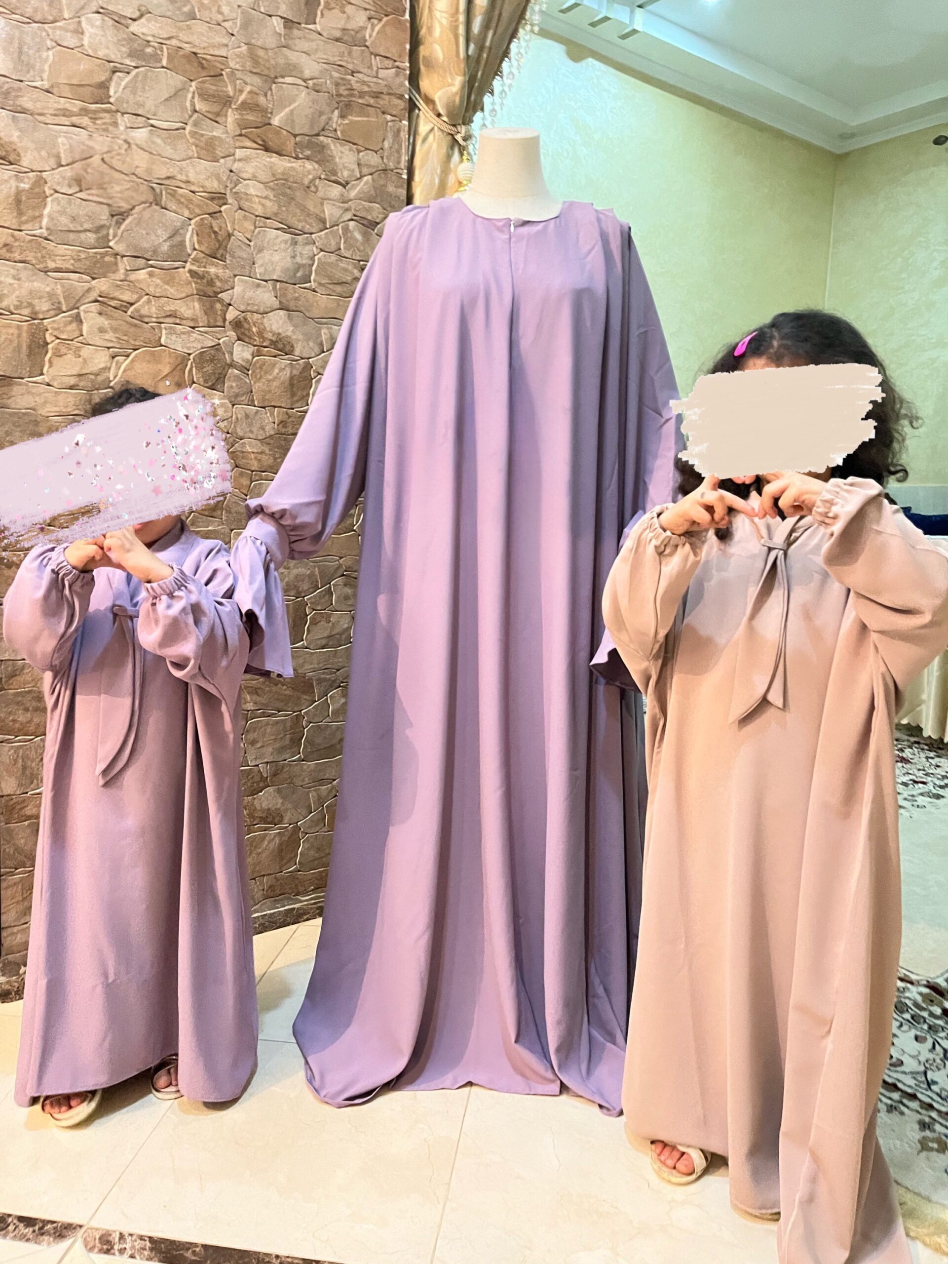 Abaya fille Soie de Médine déstockage