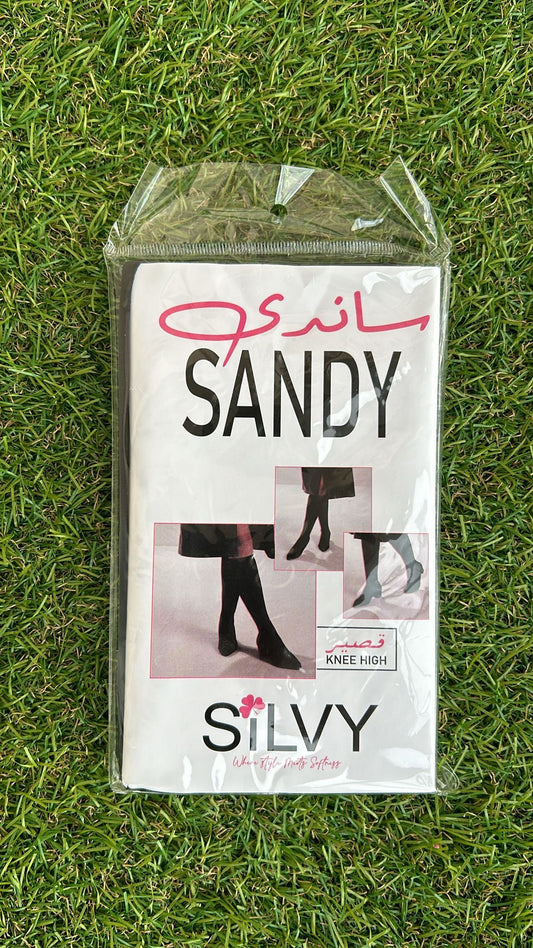 Sandy opaque stocking socks