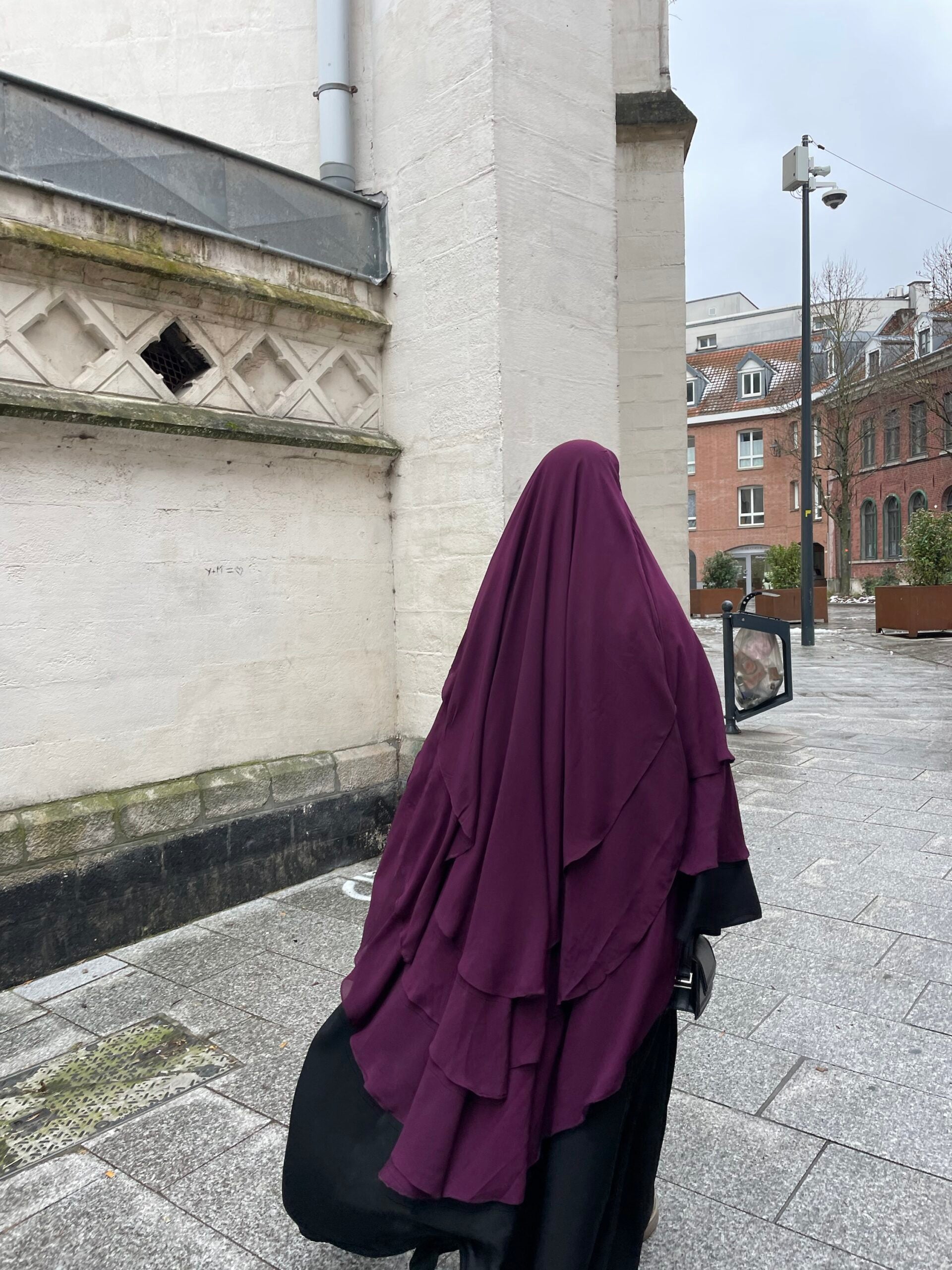 Khimar Tarha 3 abgerundete Segel