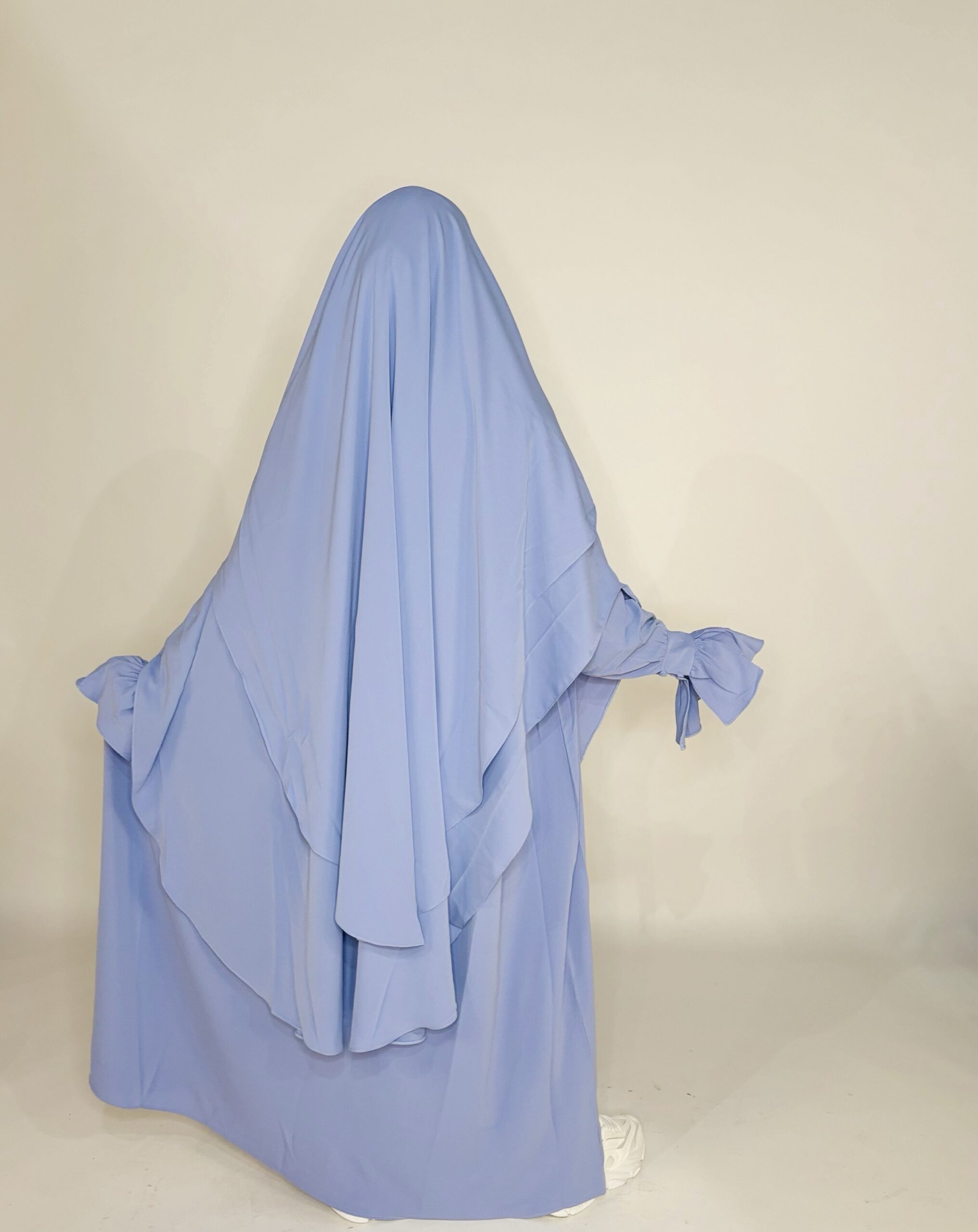 Half niqab Soie de medine