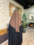 Cargar la imagen en la vista de la galería, Khimar Sarah (Soie de Médine) T1
