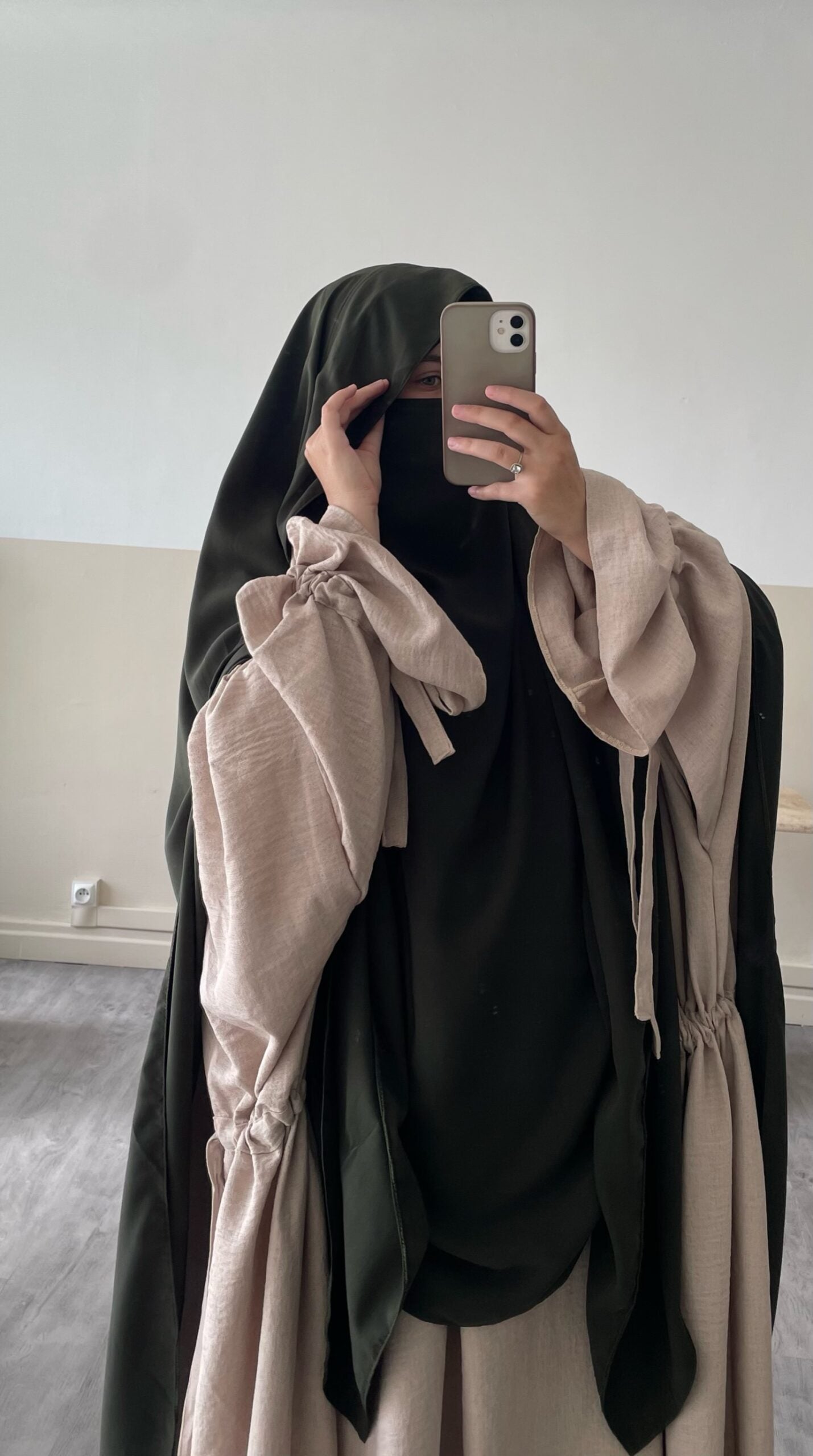 Khimar Joumana Whool peach