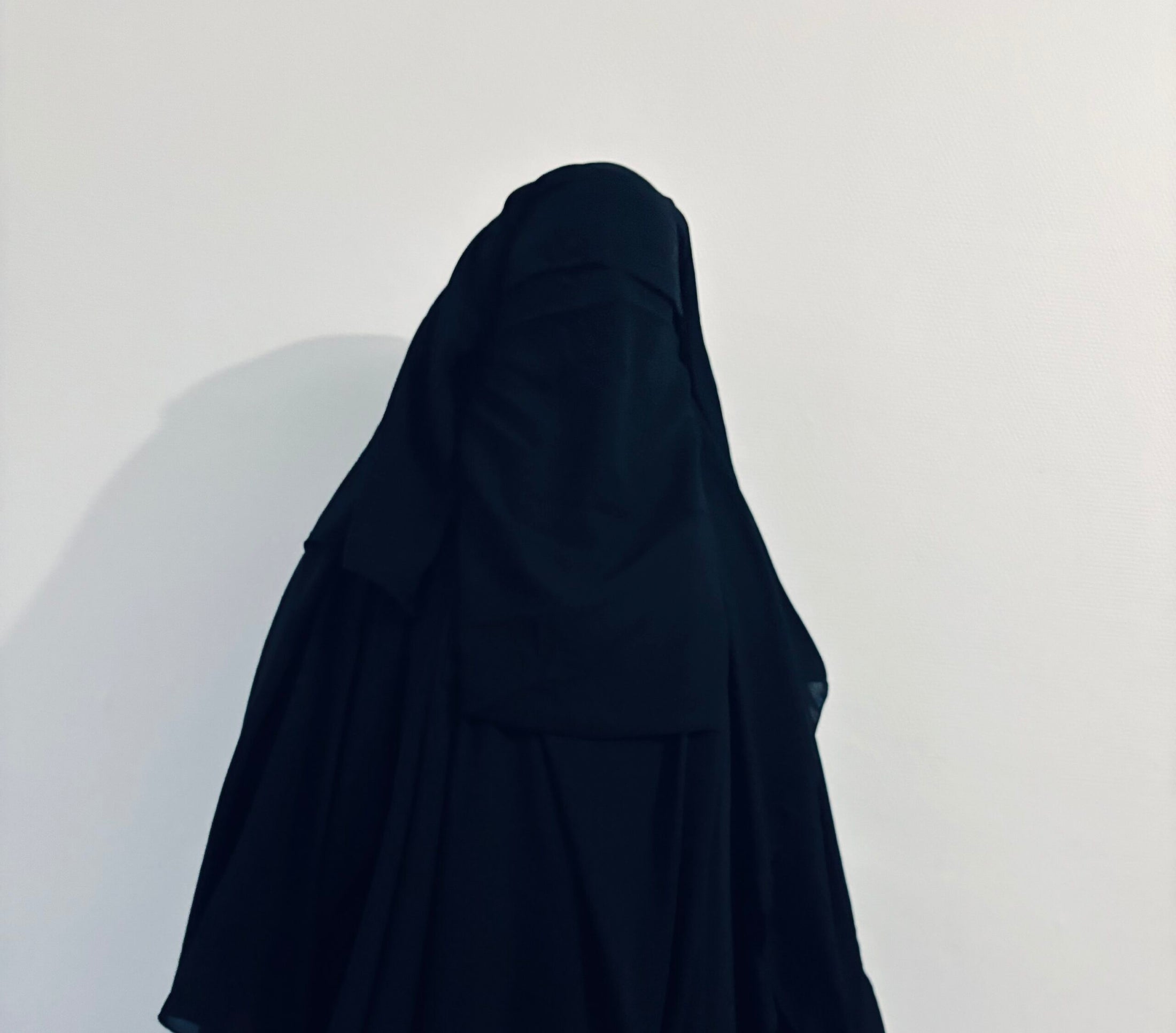 Niqab/Sitar-Mütze 3 Schleier 1m50