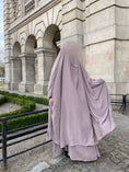 Cargar la imagen en la vista de la galería, Jilbab 2 pièces Jupe Soie de Médine
