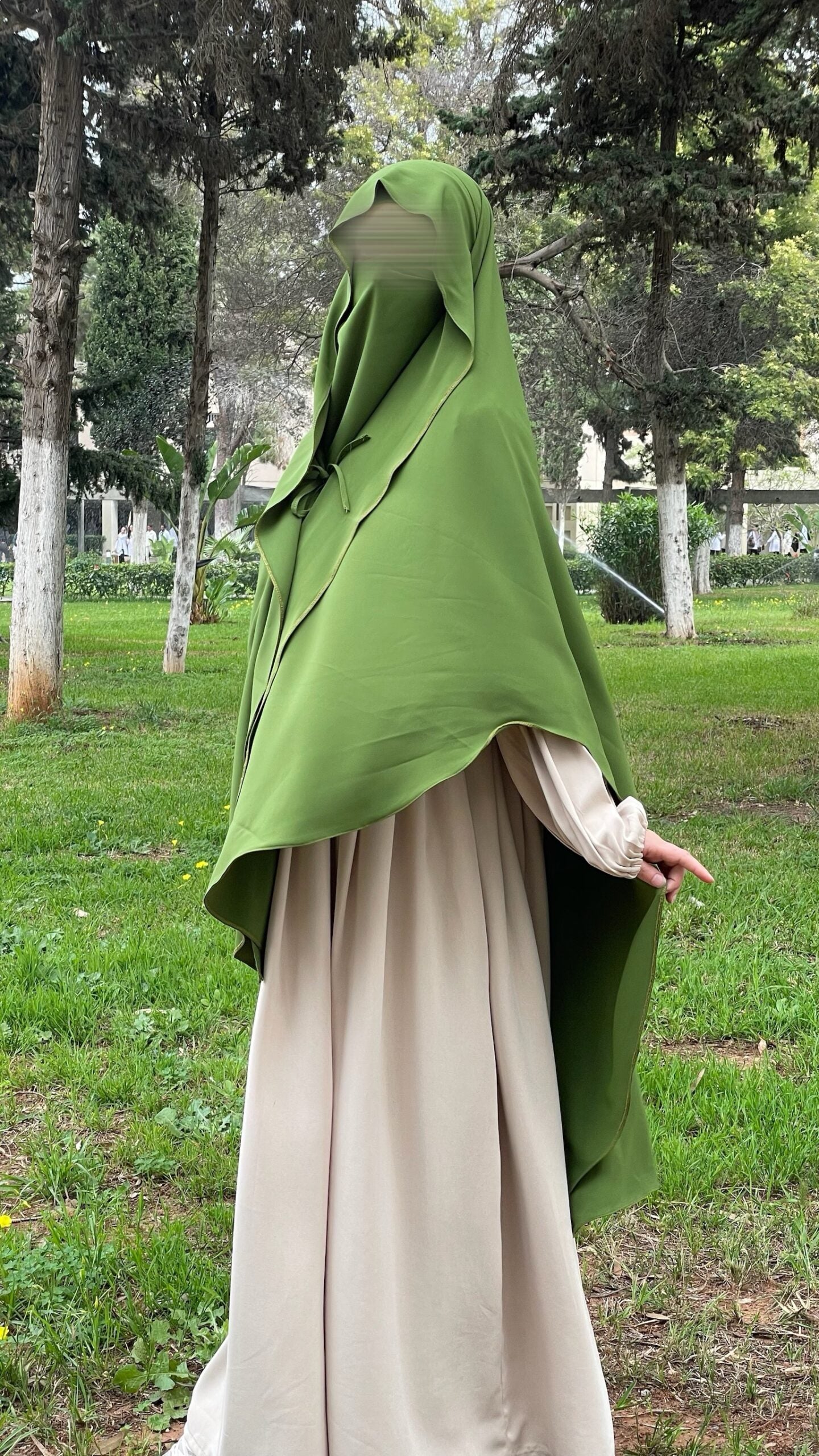 Half niqab Medina silk