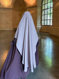 Charger l'image dans la visionneuse de la galerie, Khimar arrondi Maleeka (Soie de médine)
