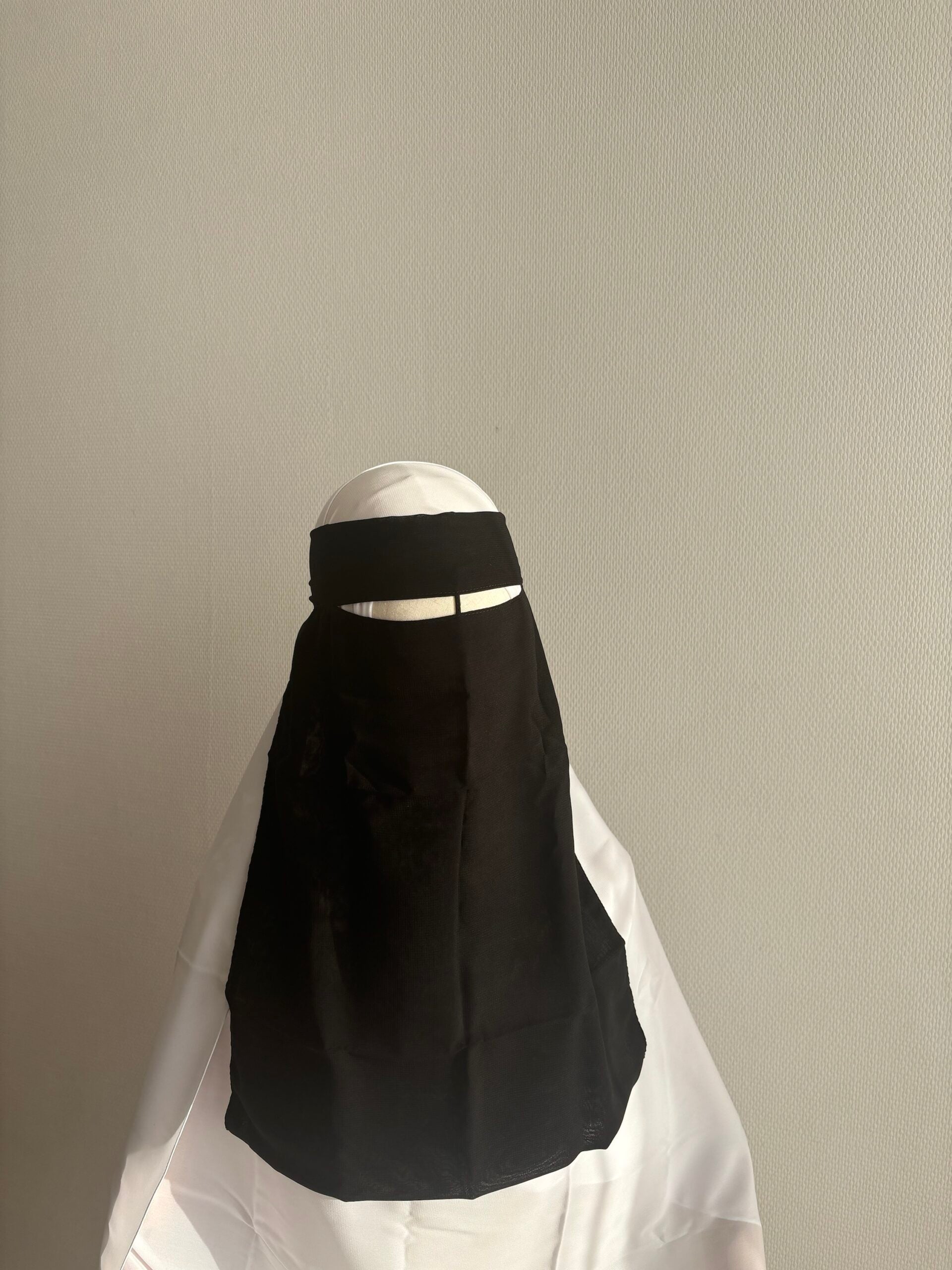 Niqab Saudi-Schwarz