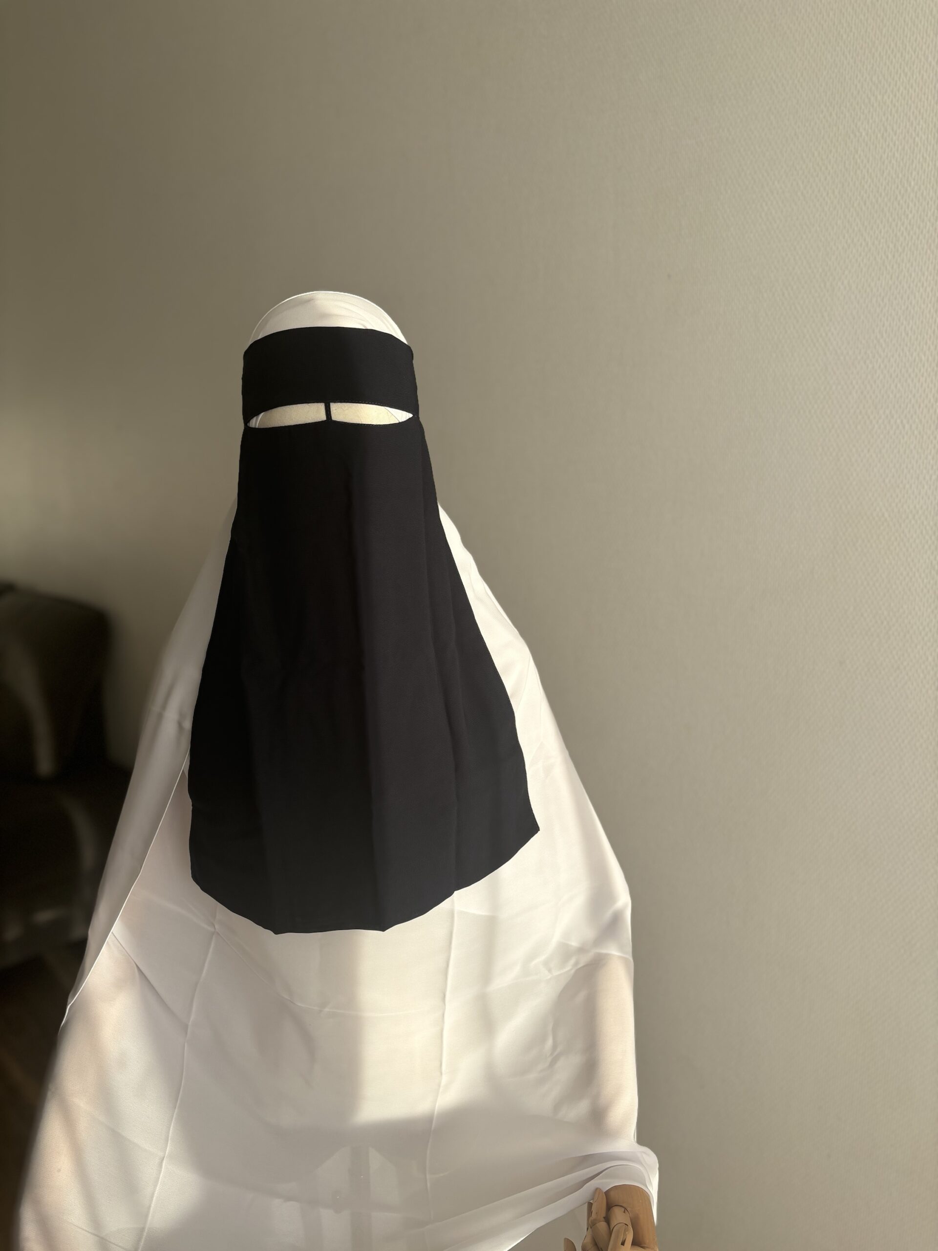 Niqab Saoudi noir