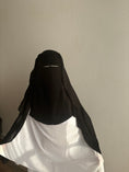 Load image into Gallery viewer, Niqab/Sitar cap 3 veils 1m50
