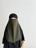 Cargar la imagen en la vista de la galería, Half niqab Whool peach
