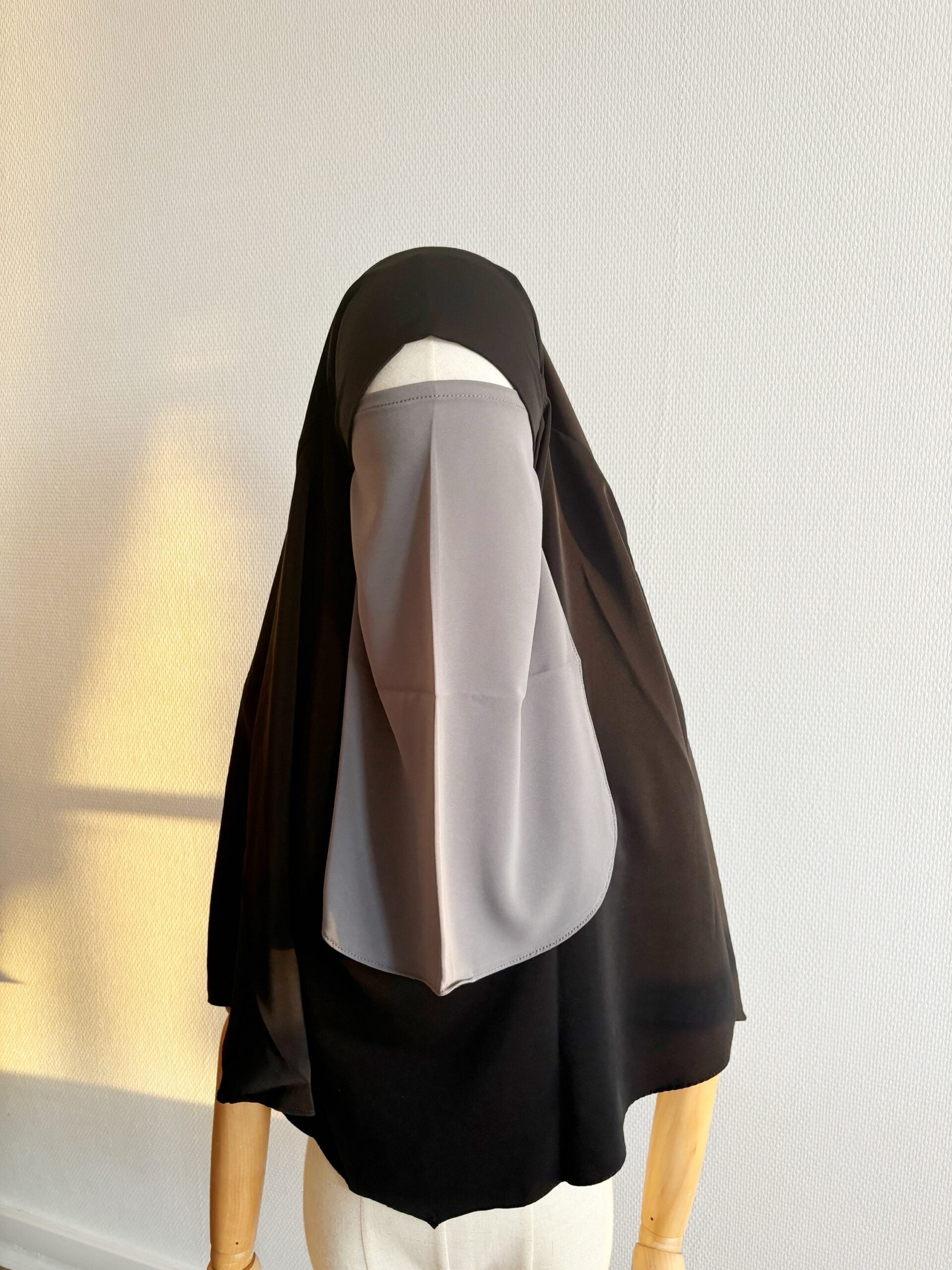 Half niqab Medina silk